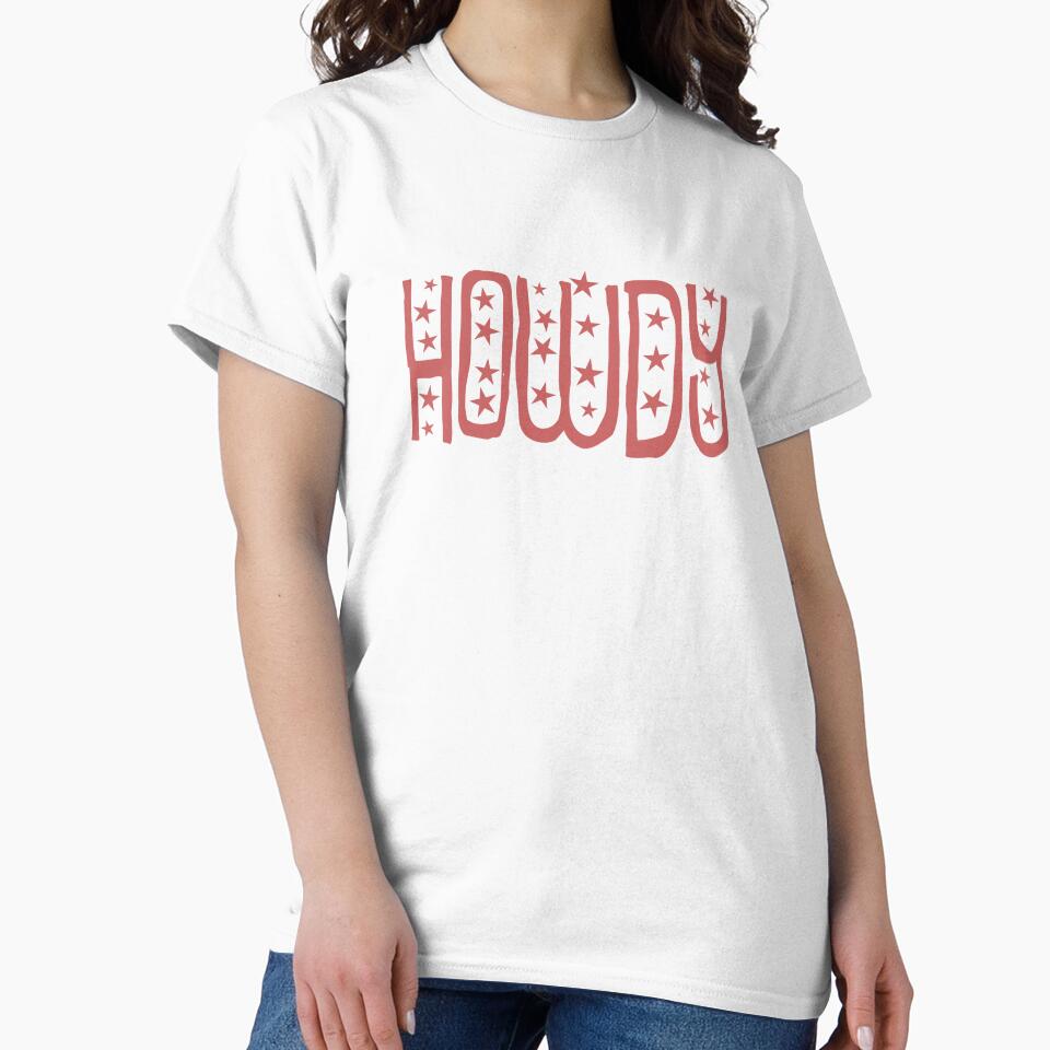 Y2K Howdy Star Cowgirl Graphic Western Style by infyberry