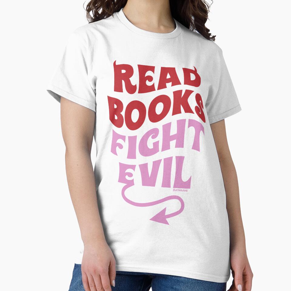 Read Books Fight Evil / Bookish Aesthetic Red Sassy Devil Tail Bookworm For Kindle Readers Tbr Ya Literature by Latinoladas