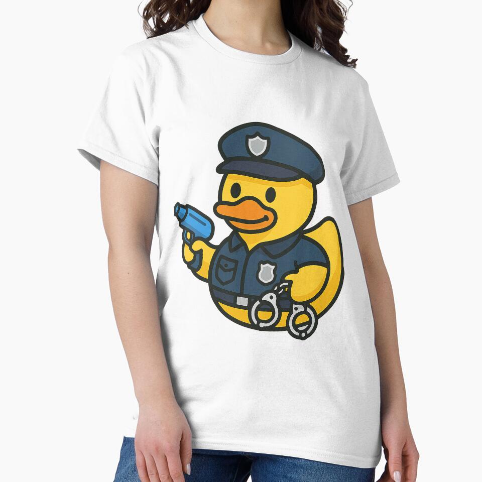 Police Duck – The guardian of order rubber duck version by Patolabs