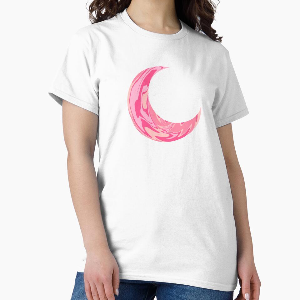 Pink moon | crescent by Lavannya