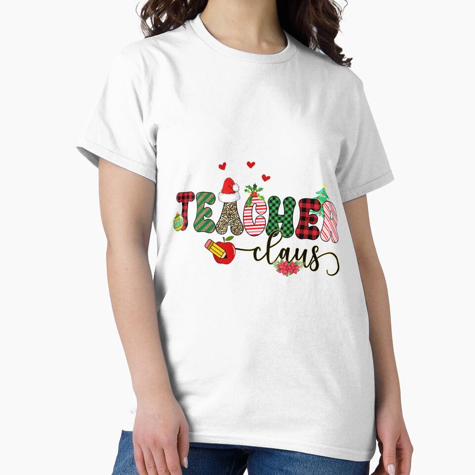 Teacher Claus Christmas I Christmas Holiday Teacher by younghopes