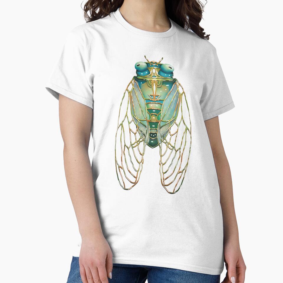 Green Forest Cicada by Karin Taylor