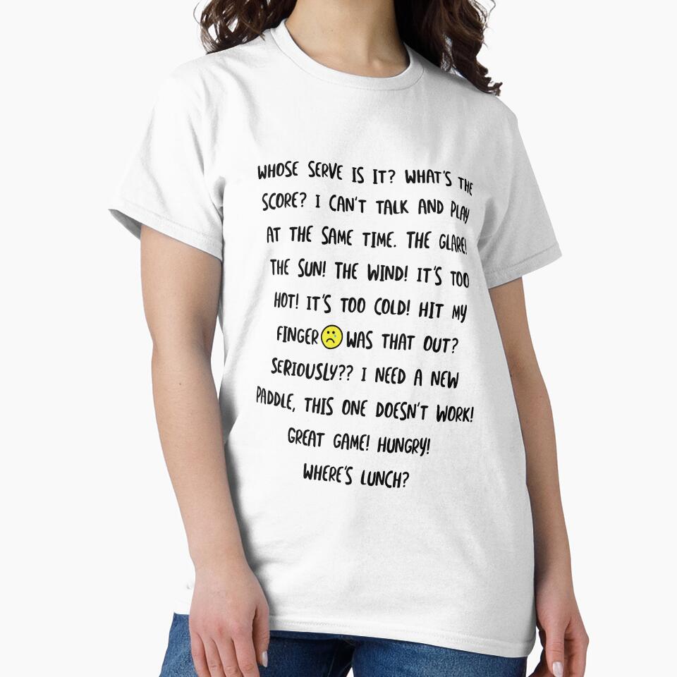 Funny Pickleball Talk and Phrases by whyitsme