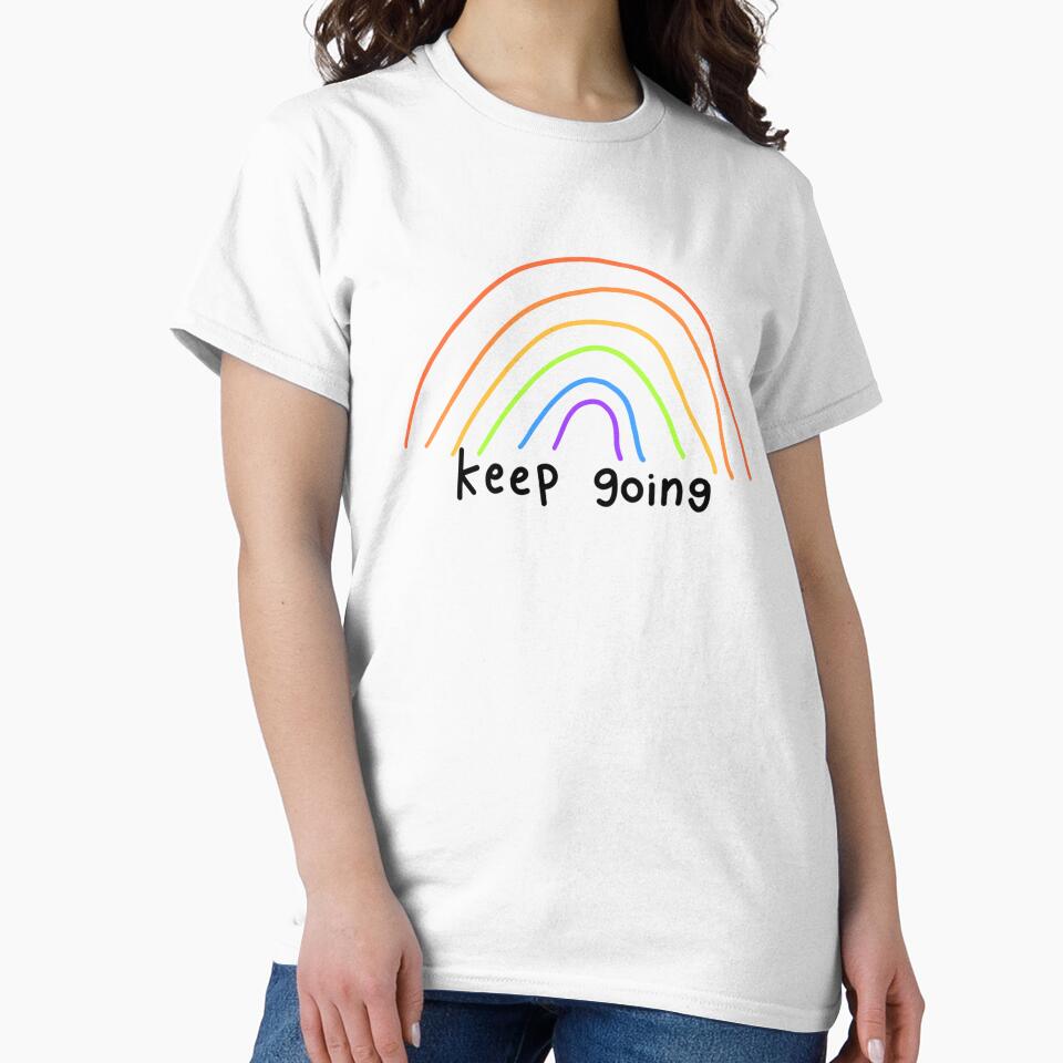 'Keep Going' Rainbow by tgannon