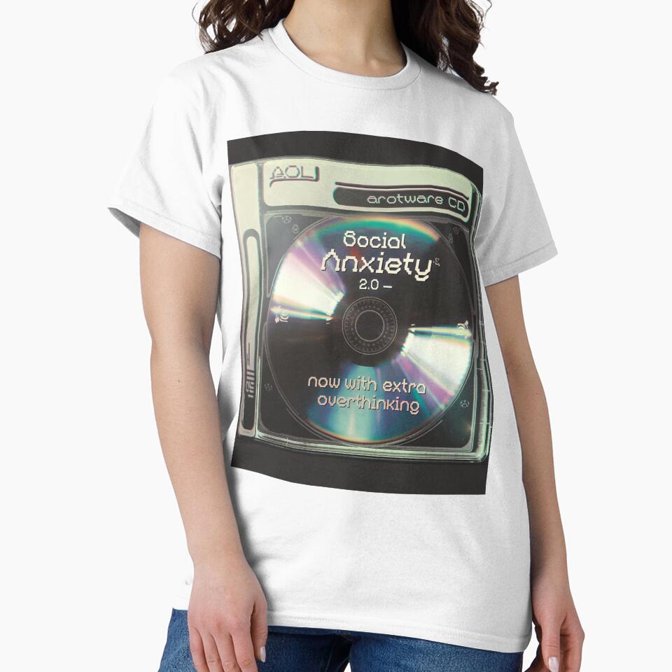Error 404 Motivation Not Found – Funny Retro Computer Pop-Up Sticker, T-Shirt, and Mug Design by Bohospiritart
