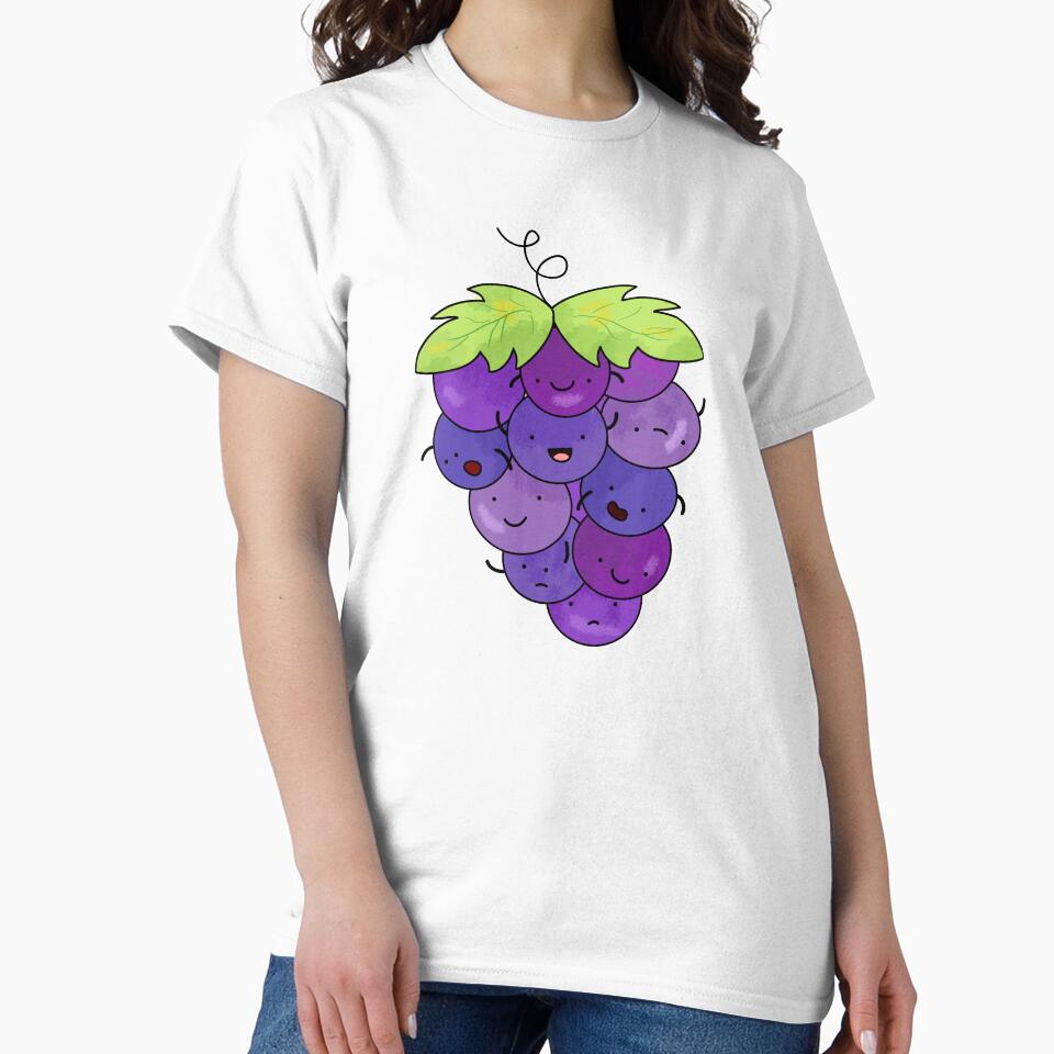 Kawaii Grape Bunch by kawaiilife