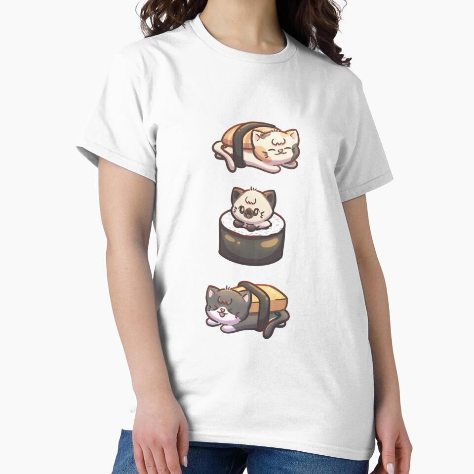 Sushi Cats by alexbrushes-