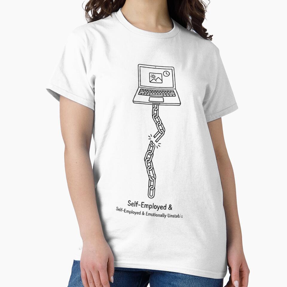 Freelance Freedom Broken Chain Laptop Art by DREZKO