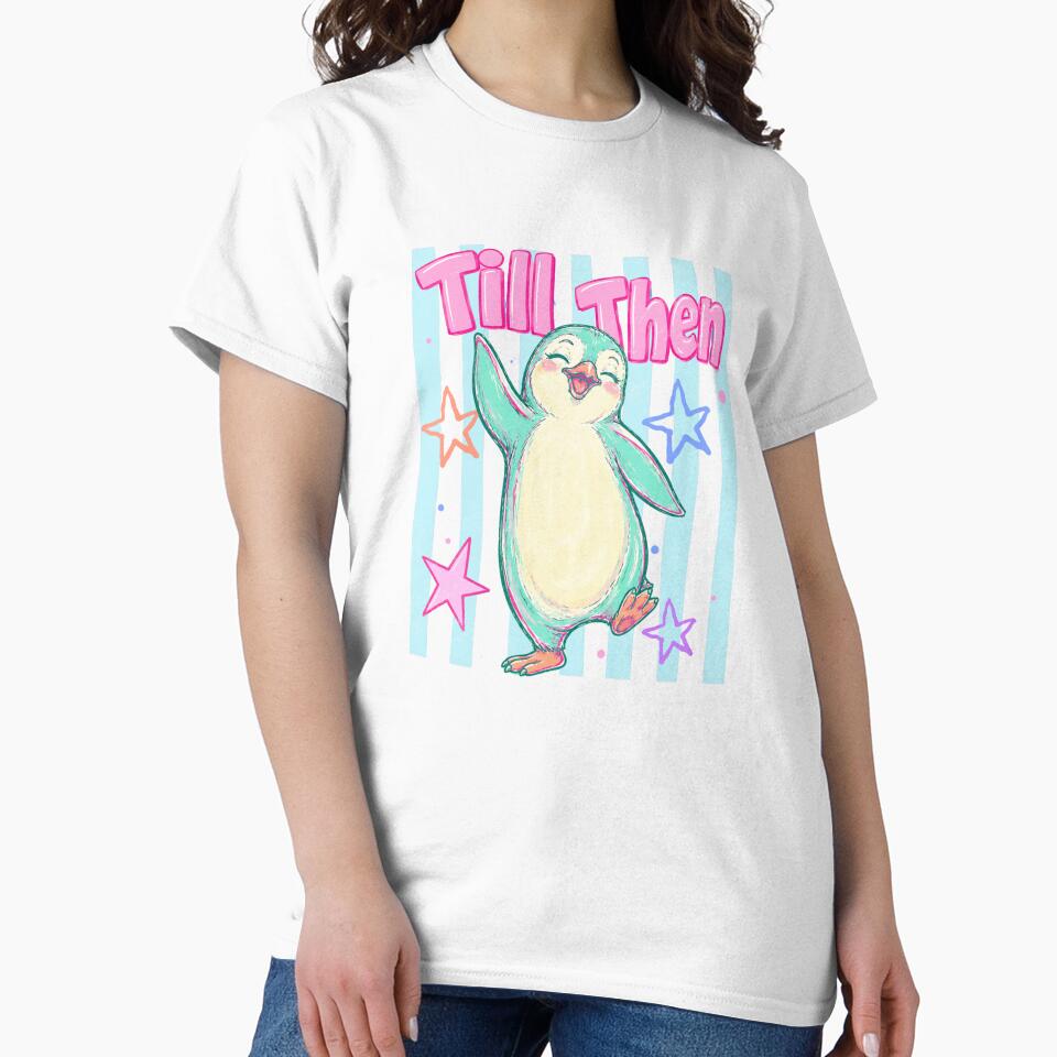 Cute Retro Pop Style Penguin - "Till Then" by Polarisofficial