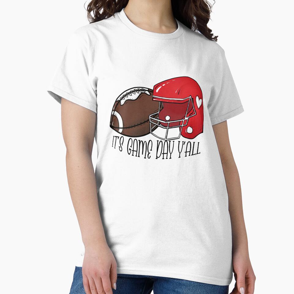 Football It's Game Day Ya'll by Leslie Graves