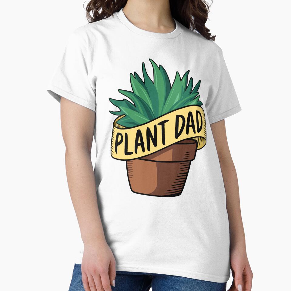 Plant Dad! Cartoon Plant Daddy by PMCreative