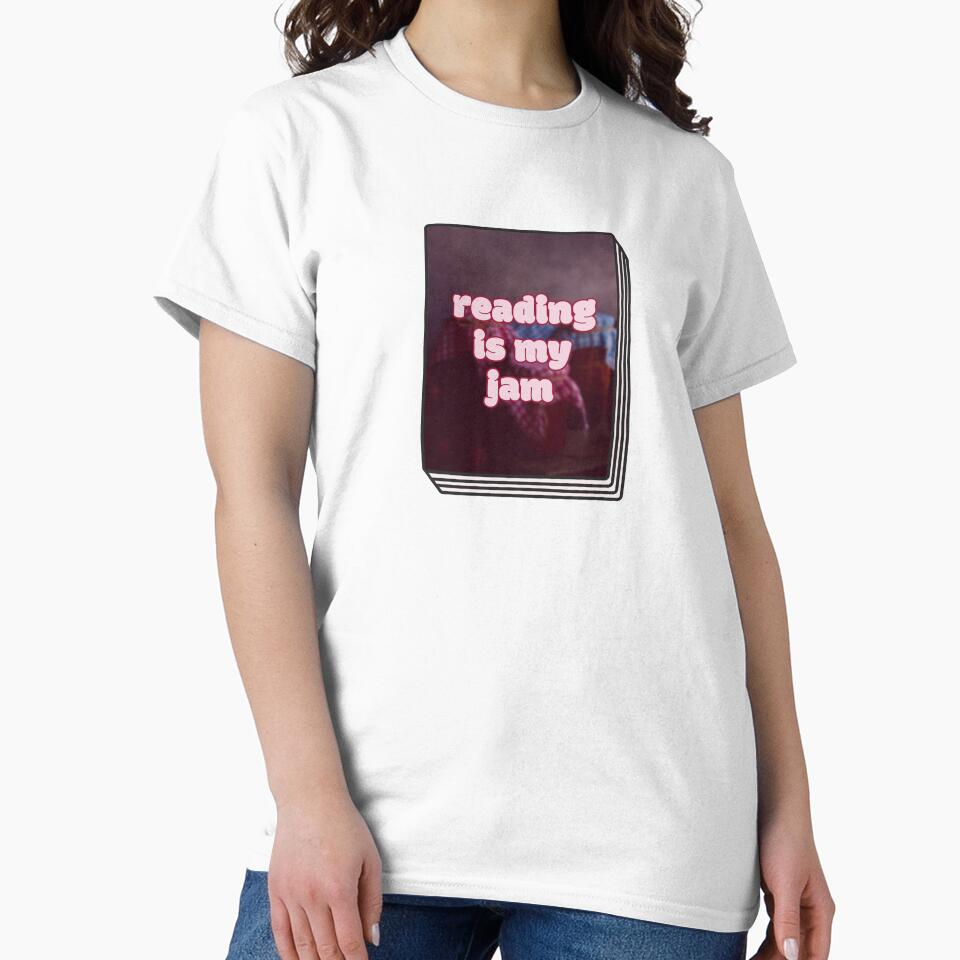 reading is my jam for reading lovers by MoTaraDesigns