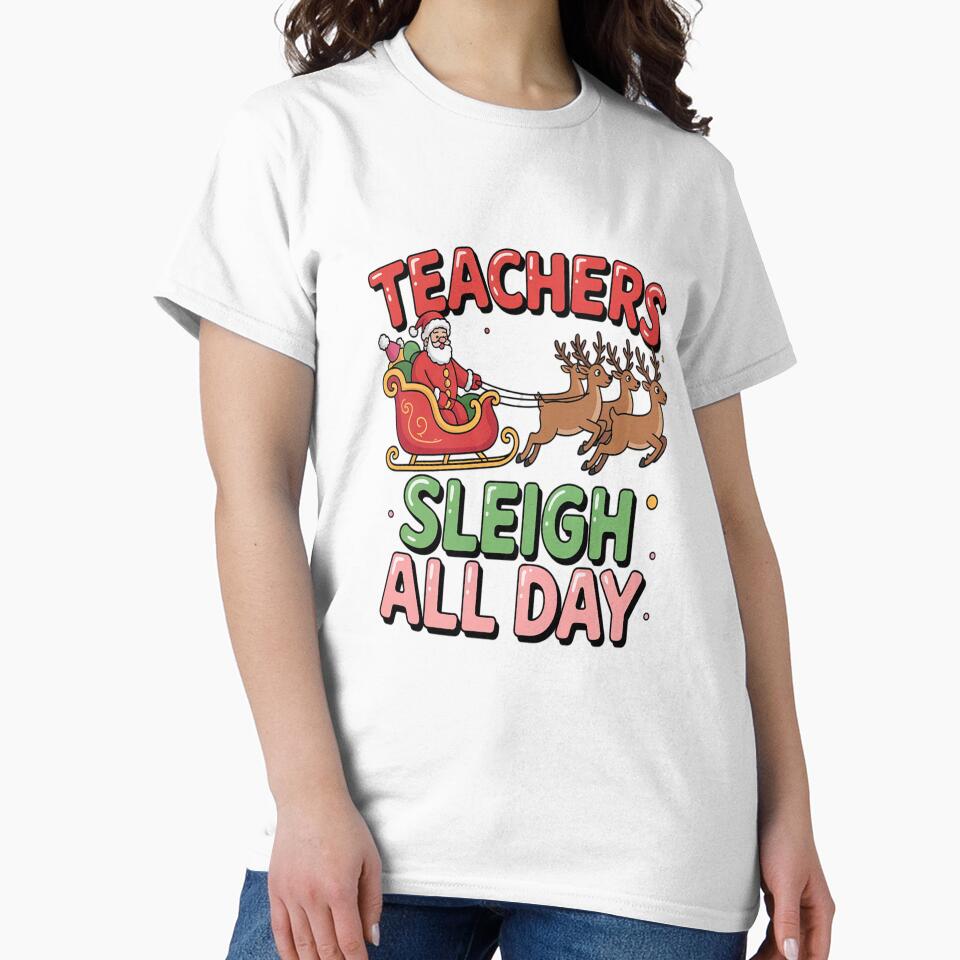 Teacher Christmas sleigh all day by VladoZork
