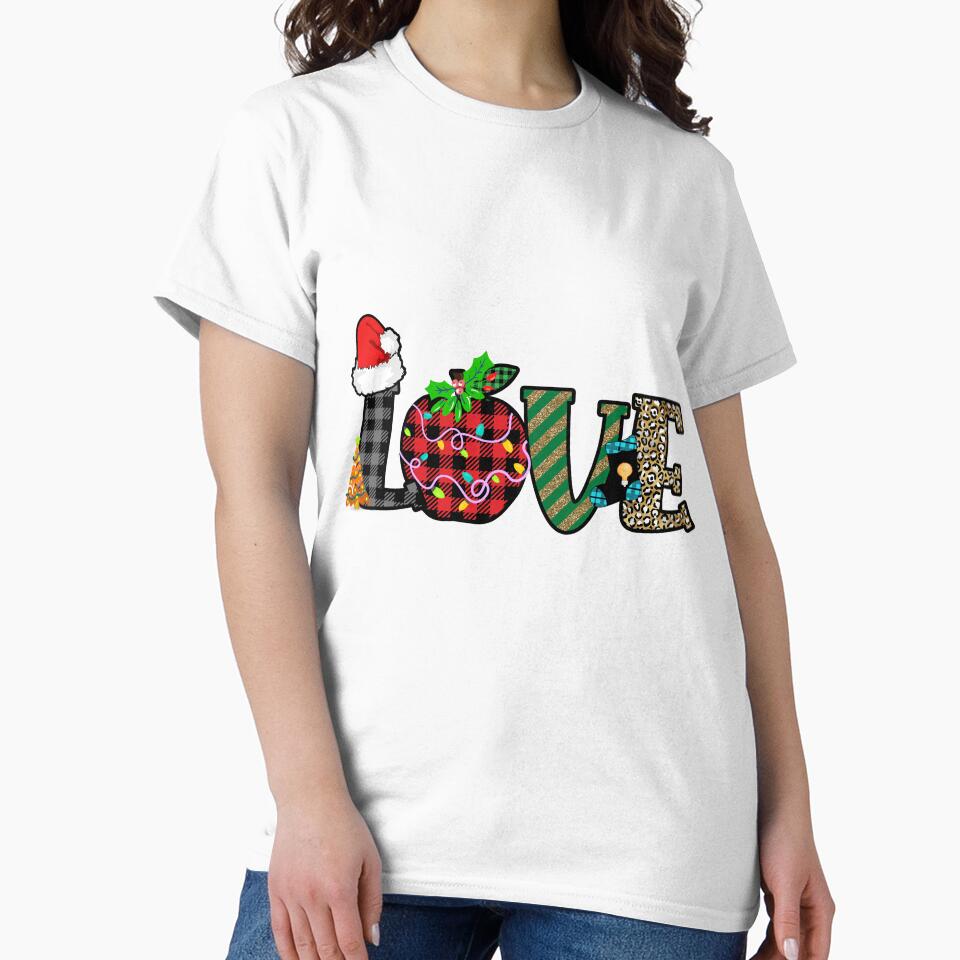 Love Teacher I Christmas Holiday Teacher by younghopes