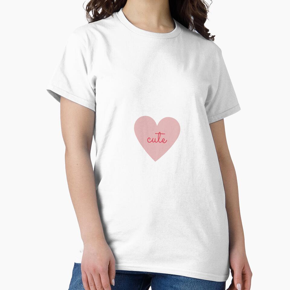 Cute Heart Print (Pink + Red) by saeroun