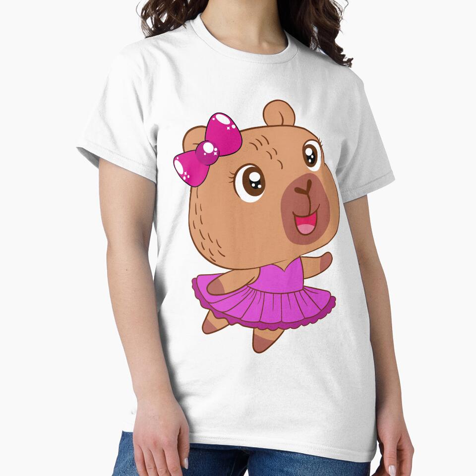 BEAUTIFUL BALLET DANCER CAPYBARA by AmberMarket1