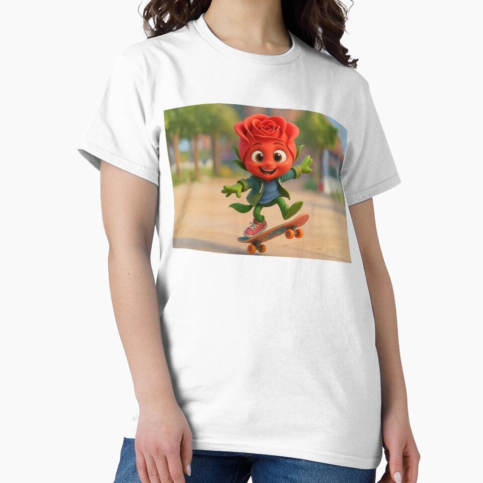 Skater Rose by Sillytoe Unisex