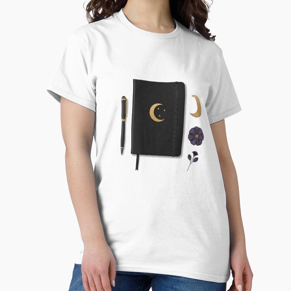 Poetcore Moon Journal Gift by IllumeInk