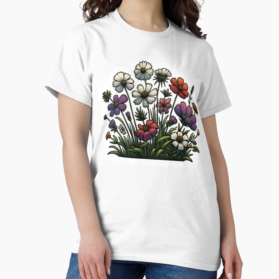 handdrawn wildflowers by Truck Stop One