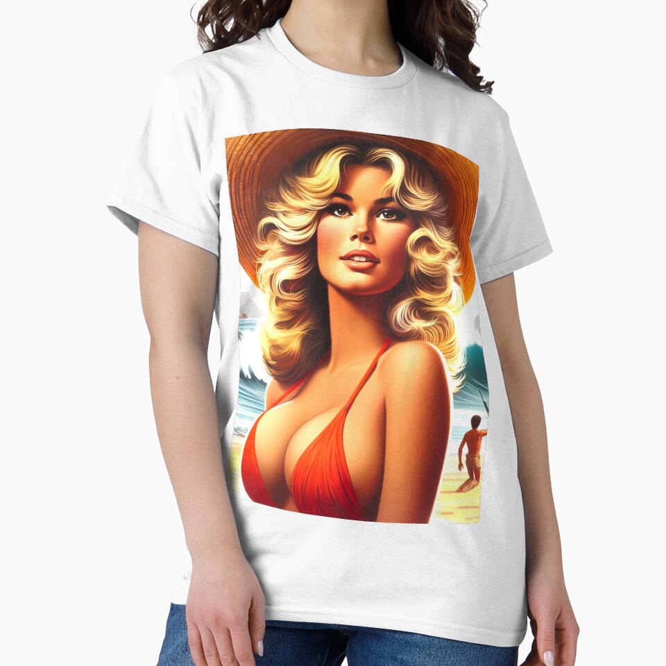 Vintage Summer Woman by PulpVintage