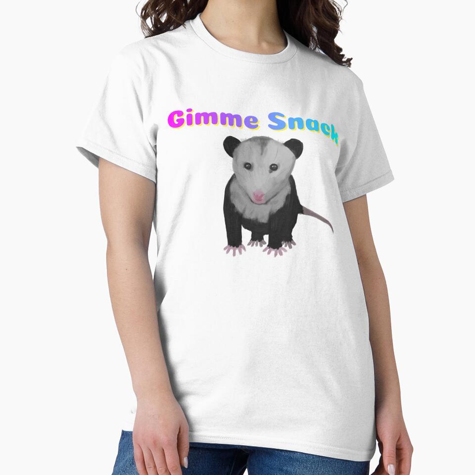 Gimme Snack Opossum Funny Meme by Vexes