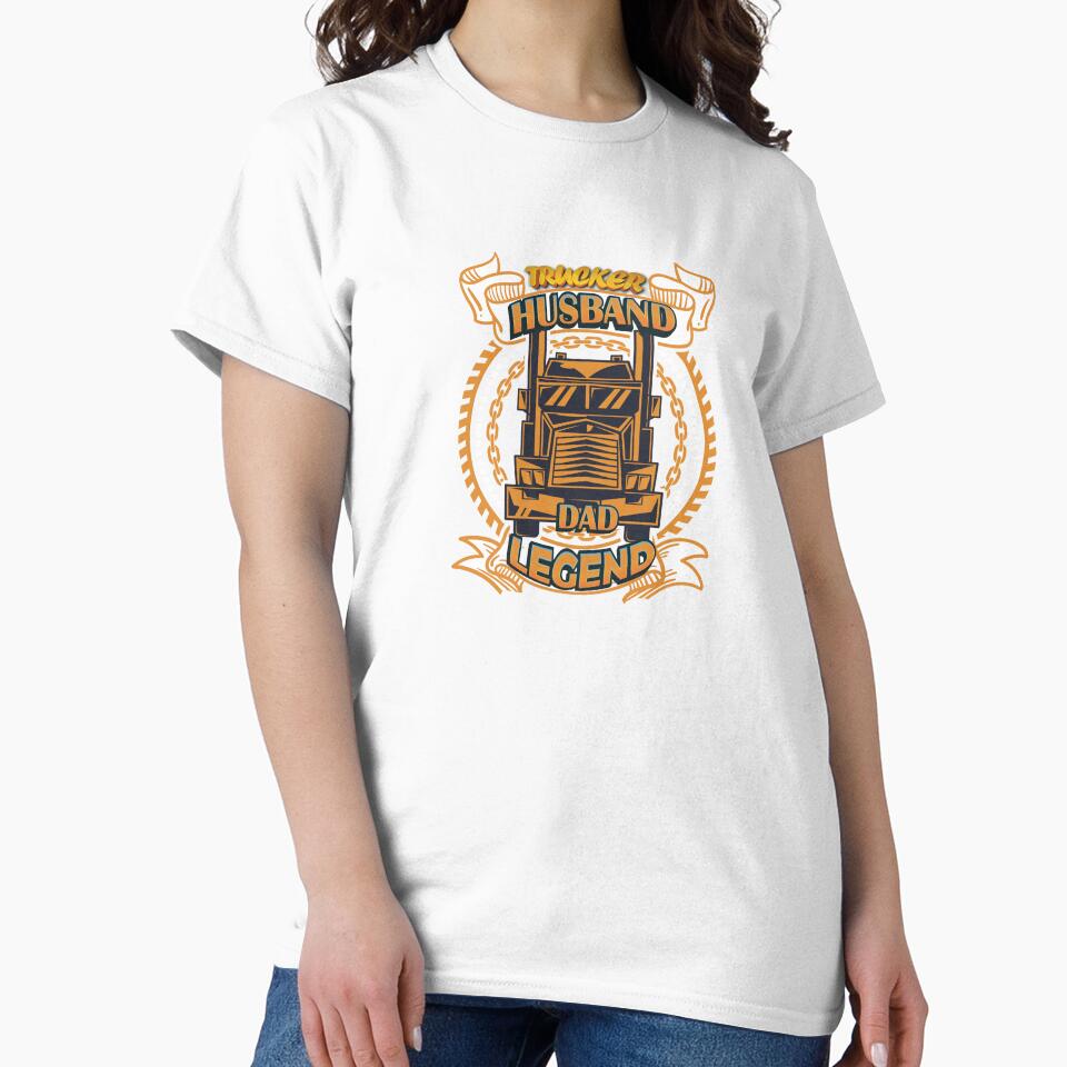 Husband Dad Trucker Legend by roleshop