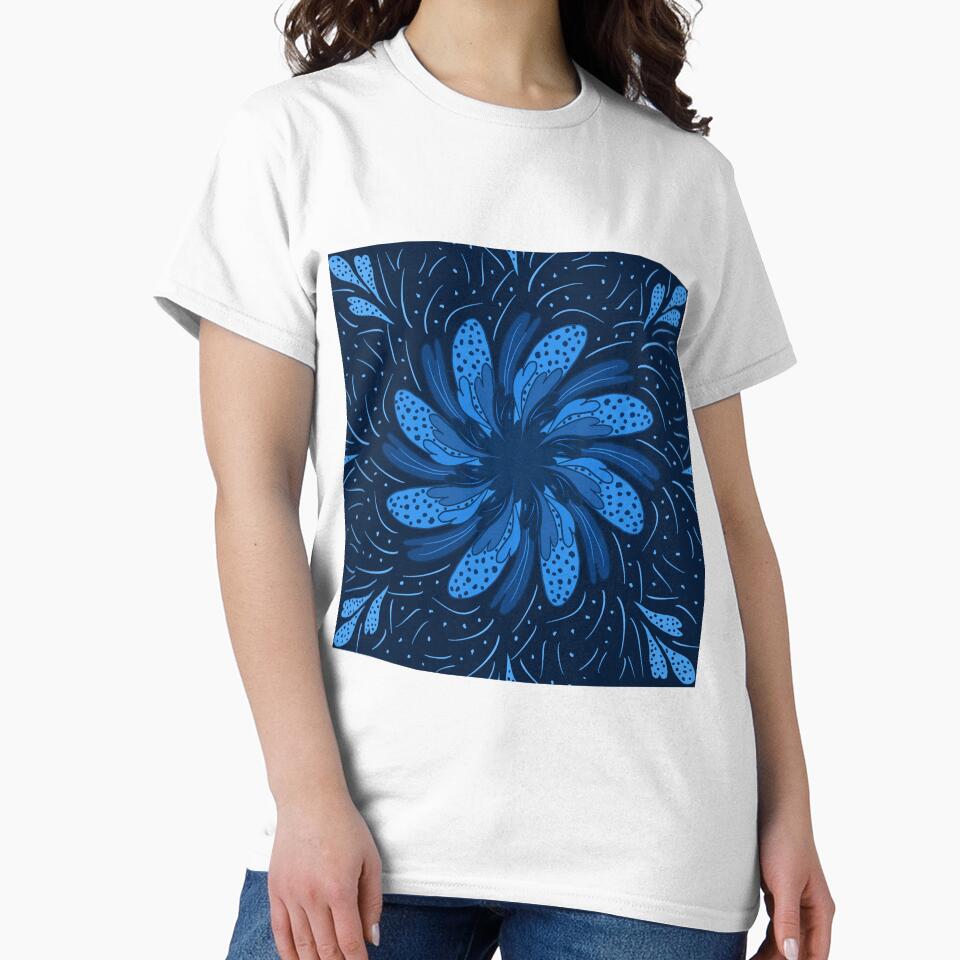 Garden Flower Blue by roseglasses