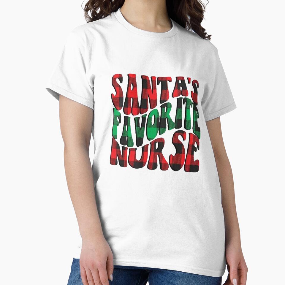 Santa's Favorite Nurse,Christmas Nurse,Gift For Nurse by Sophistical