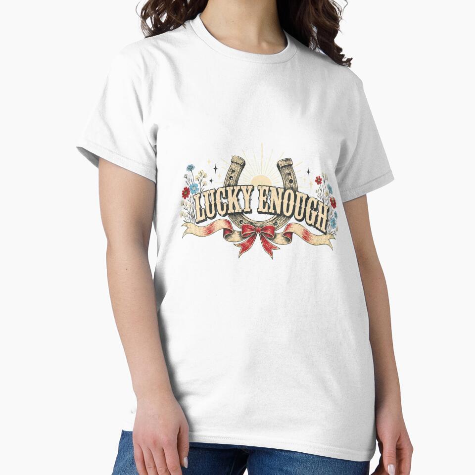 Lucky Enough by Peak Pop Designs | Funny Gifts, Cozy Art & Cute Animals