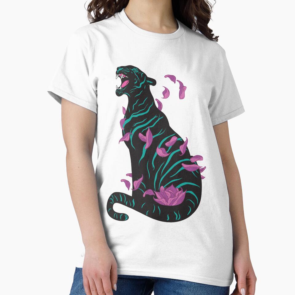 Black tiger by Roland Bánrévi Unisex