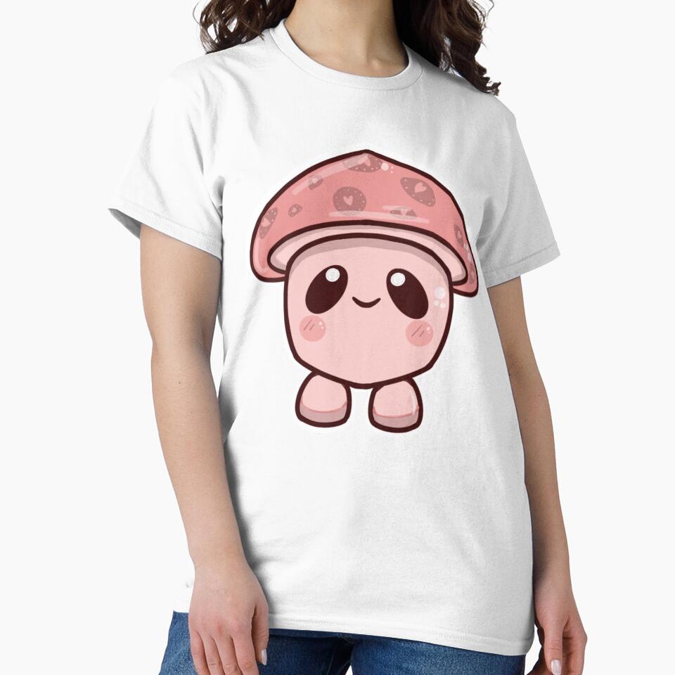 Cute Pink Mushroom Sticker by artiistsama