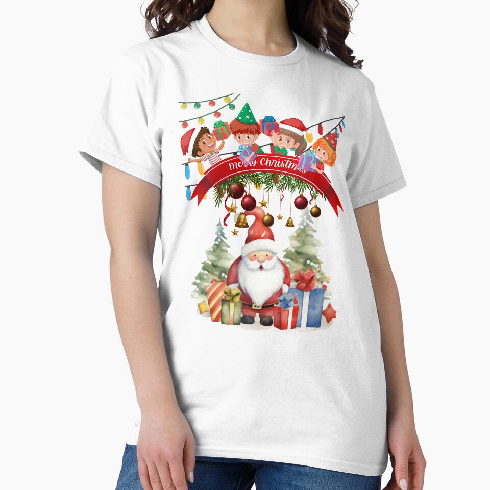 Jolly Santa Bringing Smiles and Snowflakes by Pranvi19