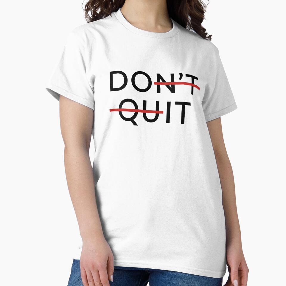 Don't Quit Do It - Clever Motivational Typography Art by WormJ