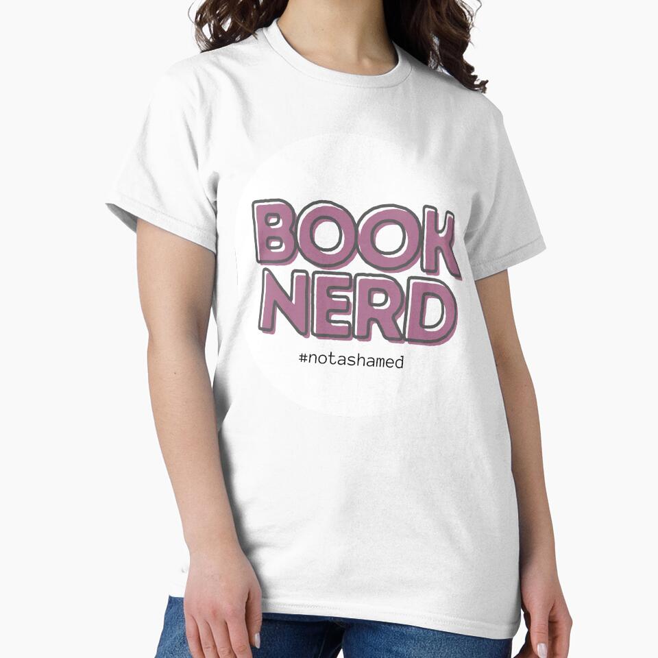 Book Nerd - mauve by gnulife