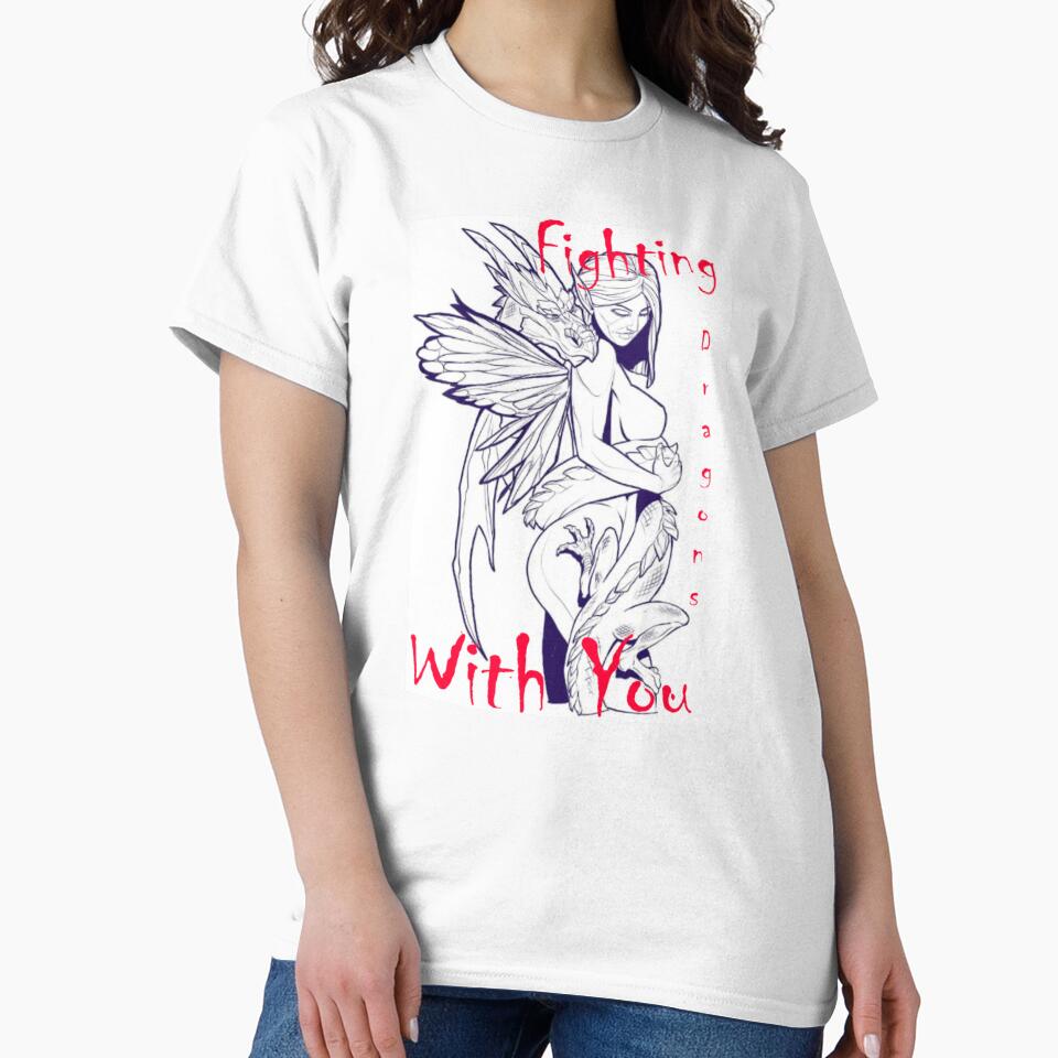 FIGHTING DRAGONS WITH YOU by Nyome Afrique Art & Designs