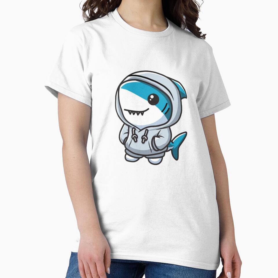 Cool Shark with Sunglasses by AleNuv