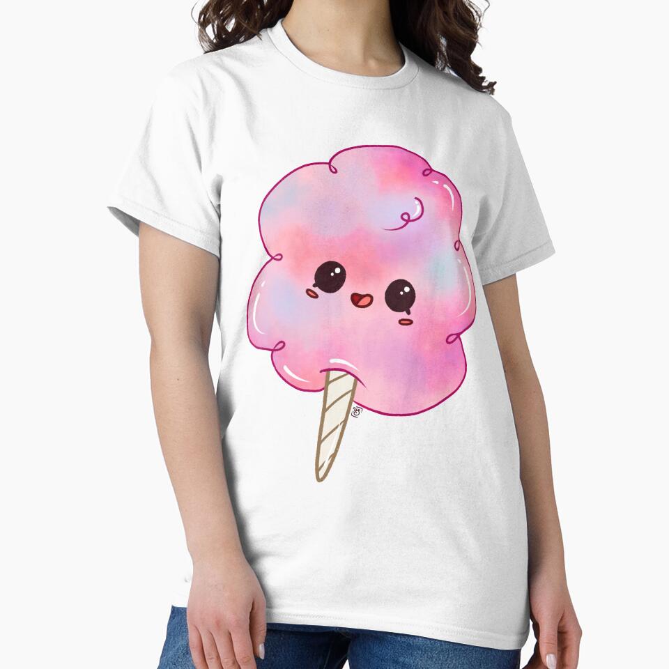 Kawaii Cotton Candy by heysoleilart