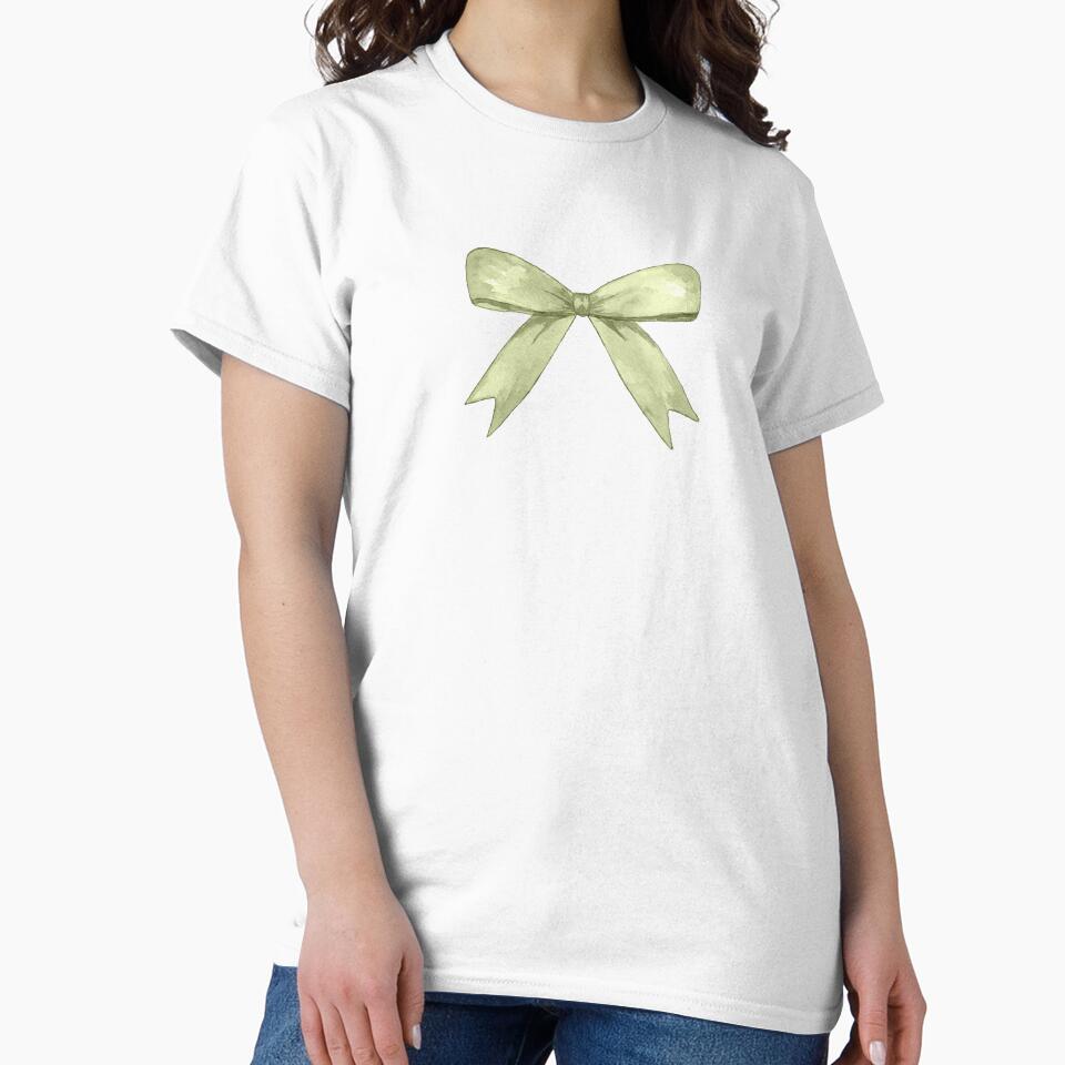 Cute green bow design by lilsdefleur