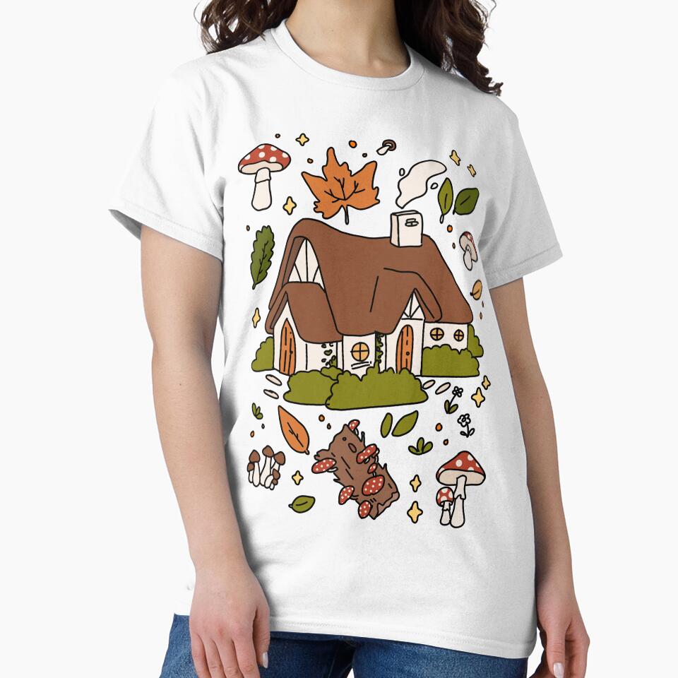 Cute Cottagecore Illustration Fall Autumn Season #2 by Annisa Yuwanda