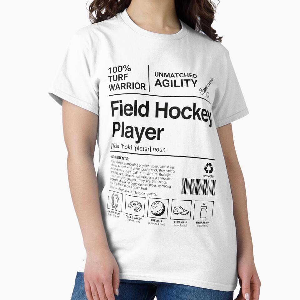 Field Hockey Player Definition Funny Gift by JakesForge