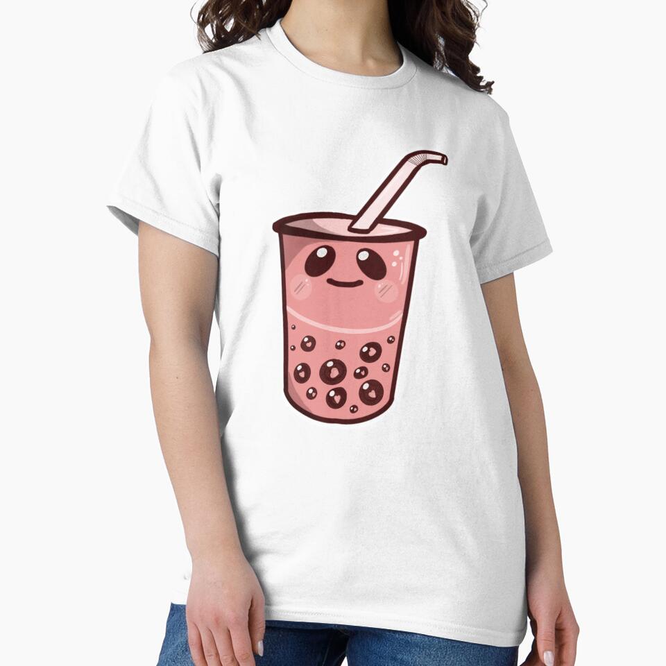 Cute Pink Boba Bubble Tea Sticker by artiistsama