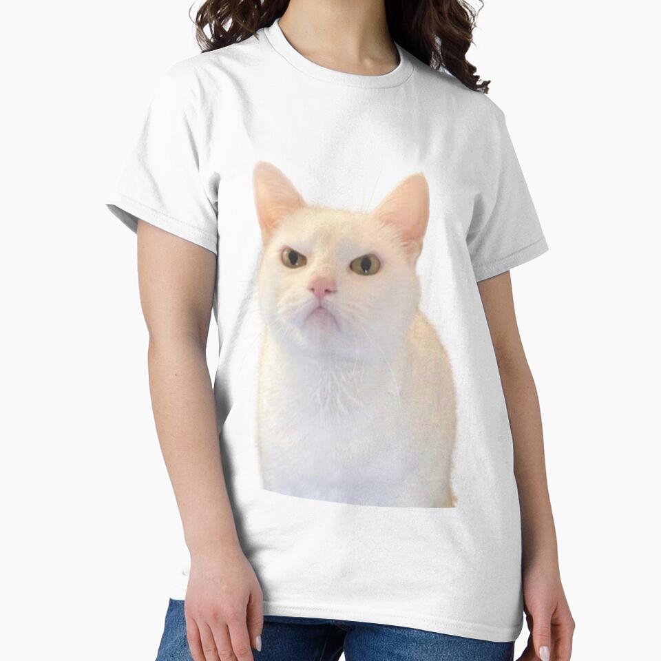 Angry White Cat by NicolasGlowArt