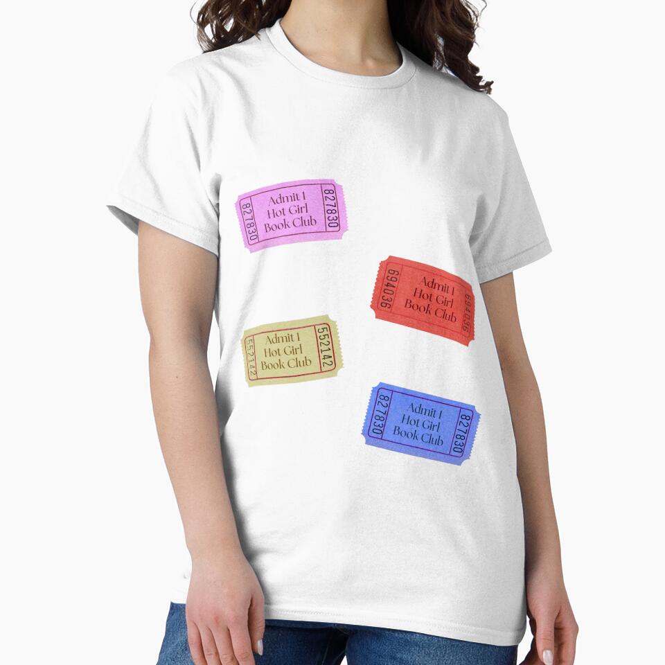Tickets to Hot Girl Book Club Sticker Pack Booktok Fantasy Romance Reading by Honey Designs