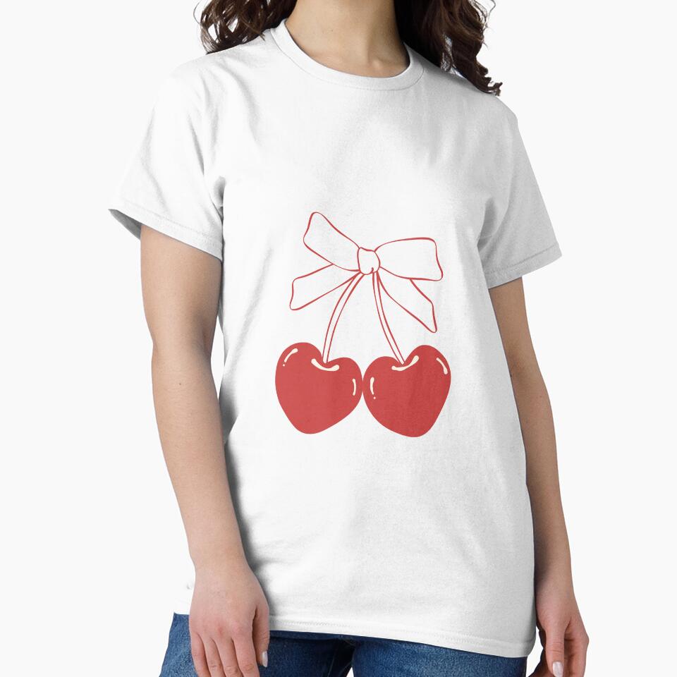 Coquette Cherry Bow by Sunworks Designs