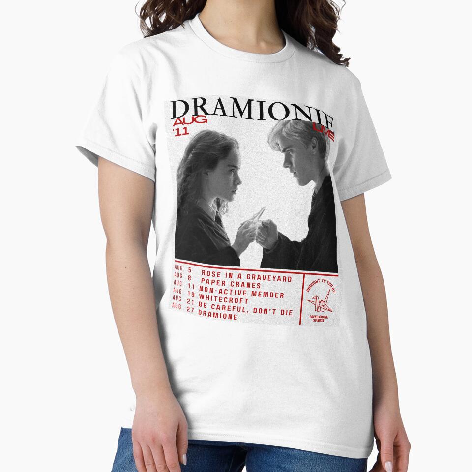 Dramione Manacled Vintage Concert Poster Design by maksbookshelf