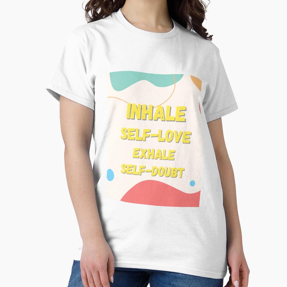 Inhale Self Love Exhale Self Doubt by NicolasGlowArt