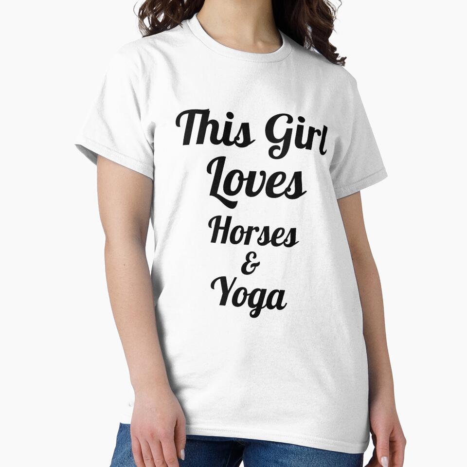 This Girl Loves Horses & Yoga by TravelAl