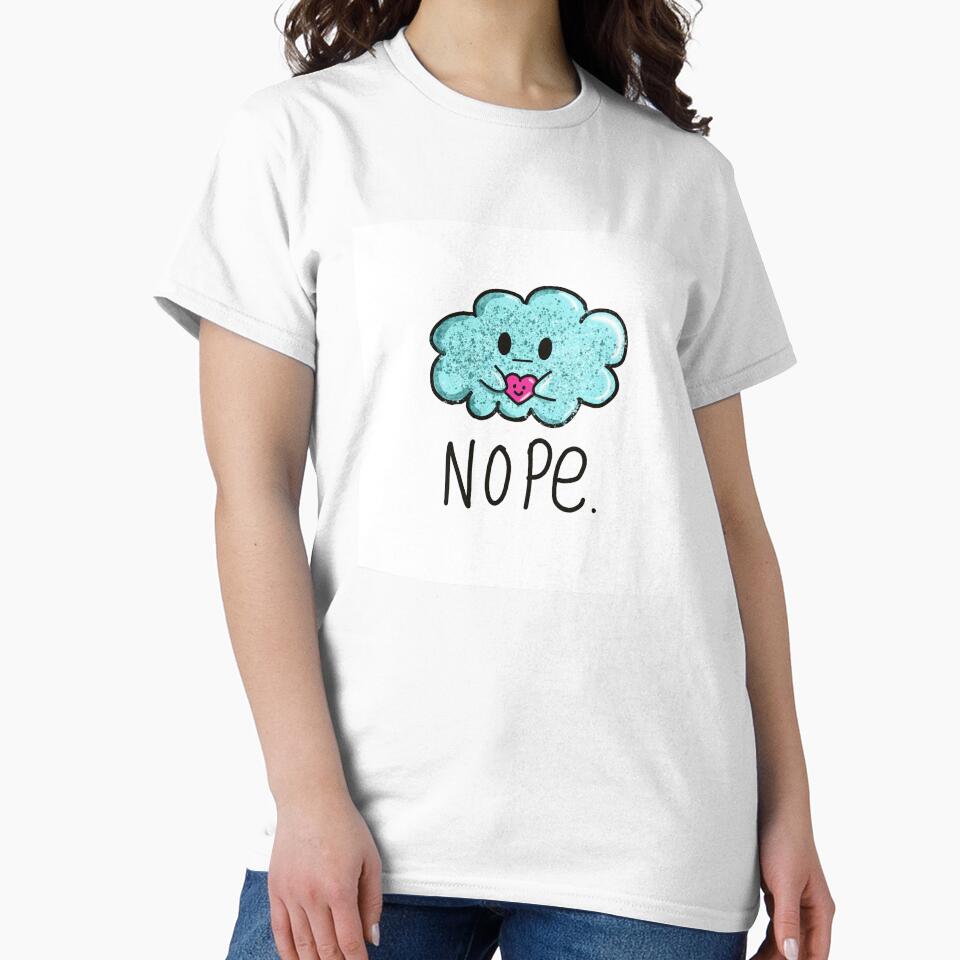 Cute moody cloud funny phrase by MeiAndMatcha