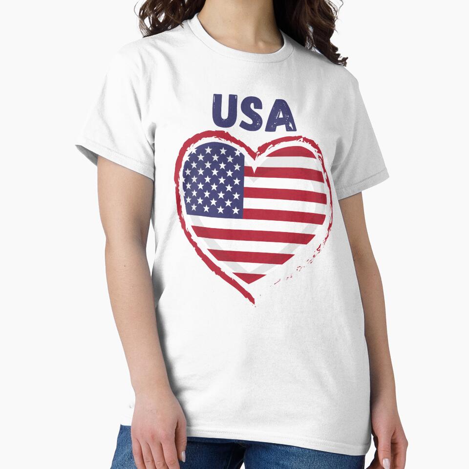 USA Flag Sticker, Vinyl Travel Stickers, United States Of America, American Flag, Water Bottle Sticker, Laptop Decals, Luggage Sticker by VainPro