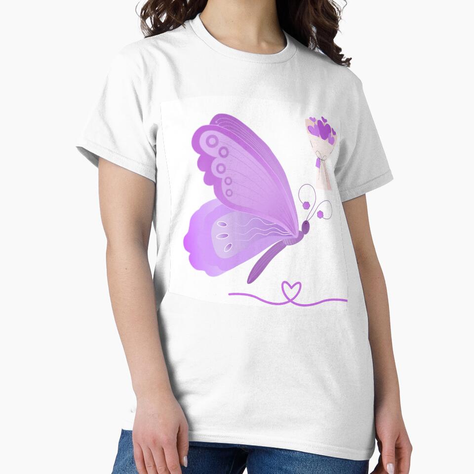 Lavender Wings & Hearts by NSUniverse